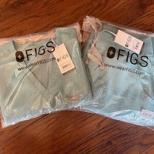 Figs Seaglass Scrub Set